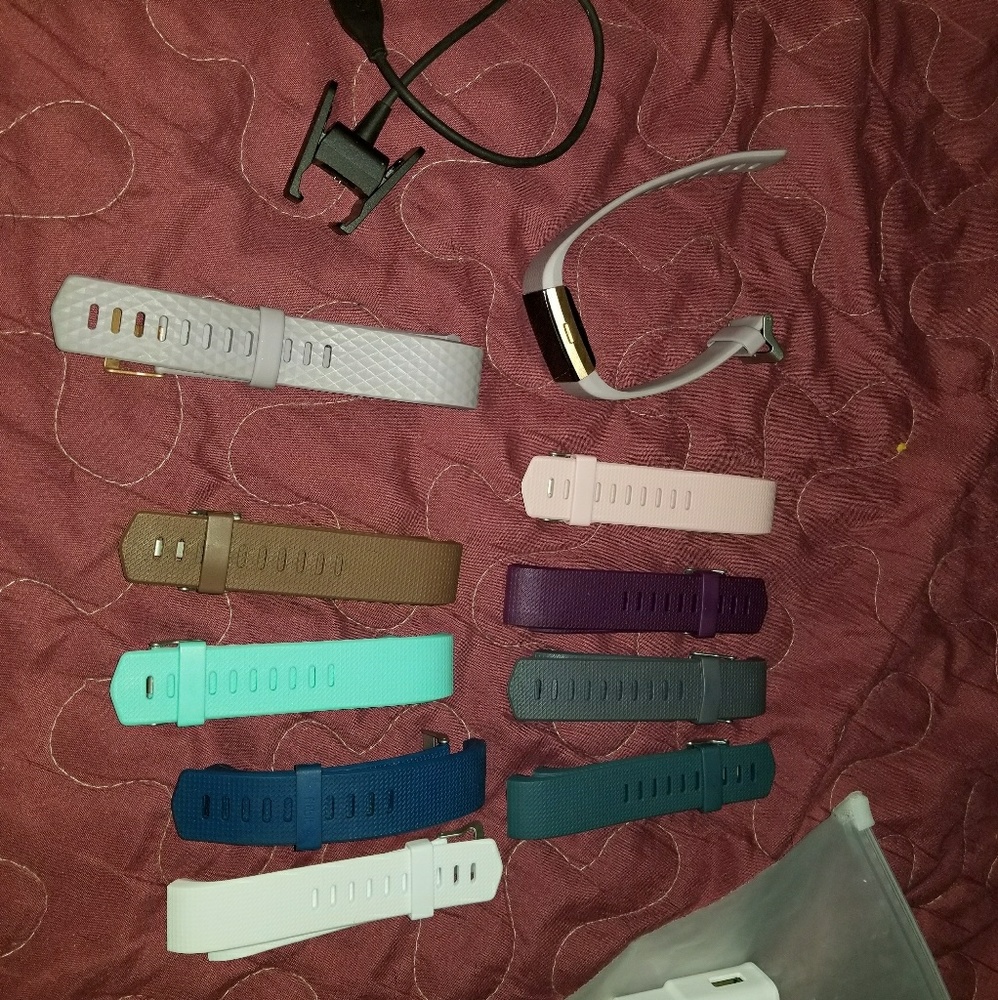 Fitbit Charge2 special edition w/ some new bands